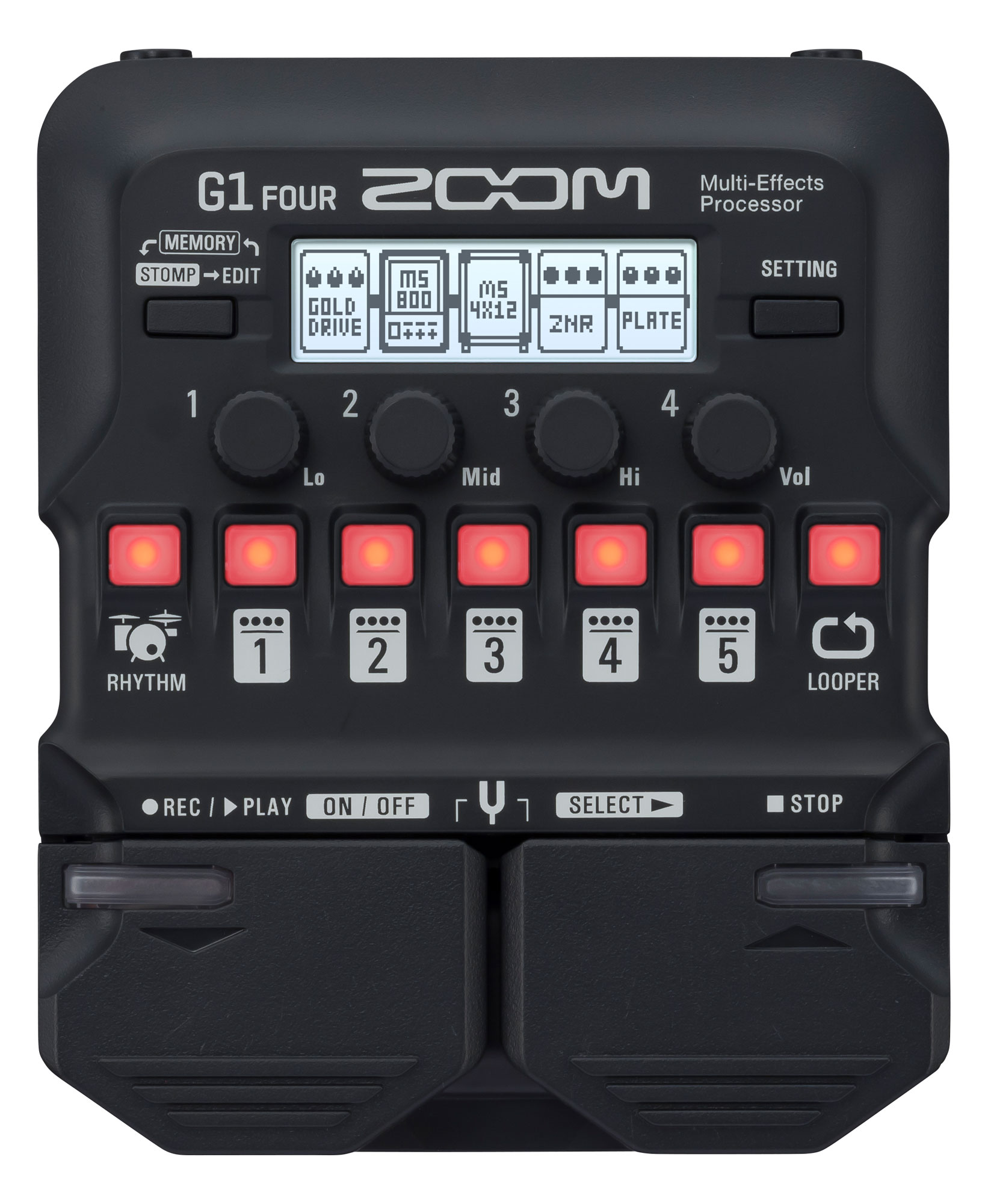 Zoom G1 FOUR Effektpedal  - Retoure (Zustand: sehr gut)