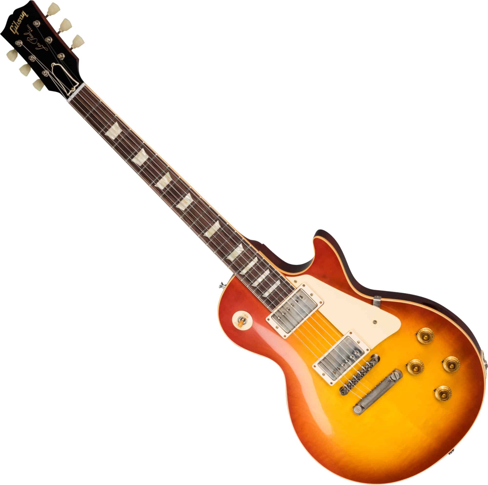 Gibson 1958 Les Paul Standard Reissue VOS Lefthand Washed Cherry Sunburst