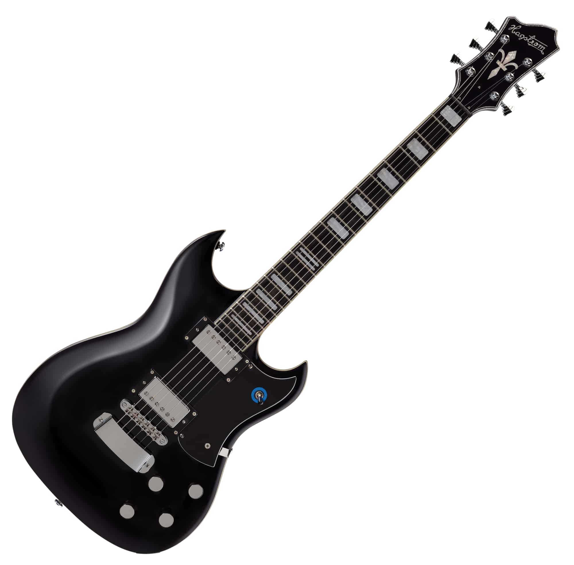 Hagstrom Signature Pat Smear Black Gloss  - Retoure (Zustand: sehr gut)