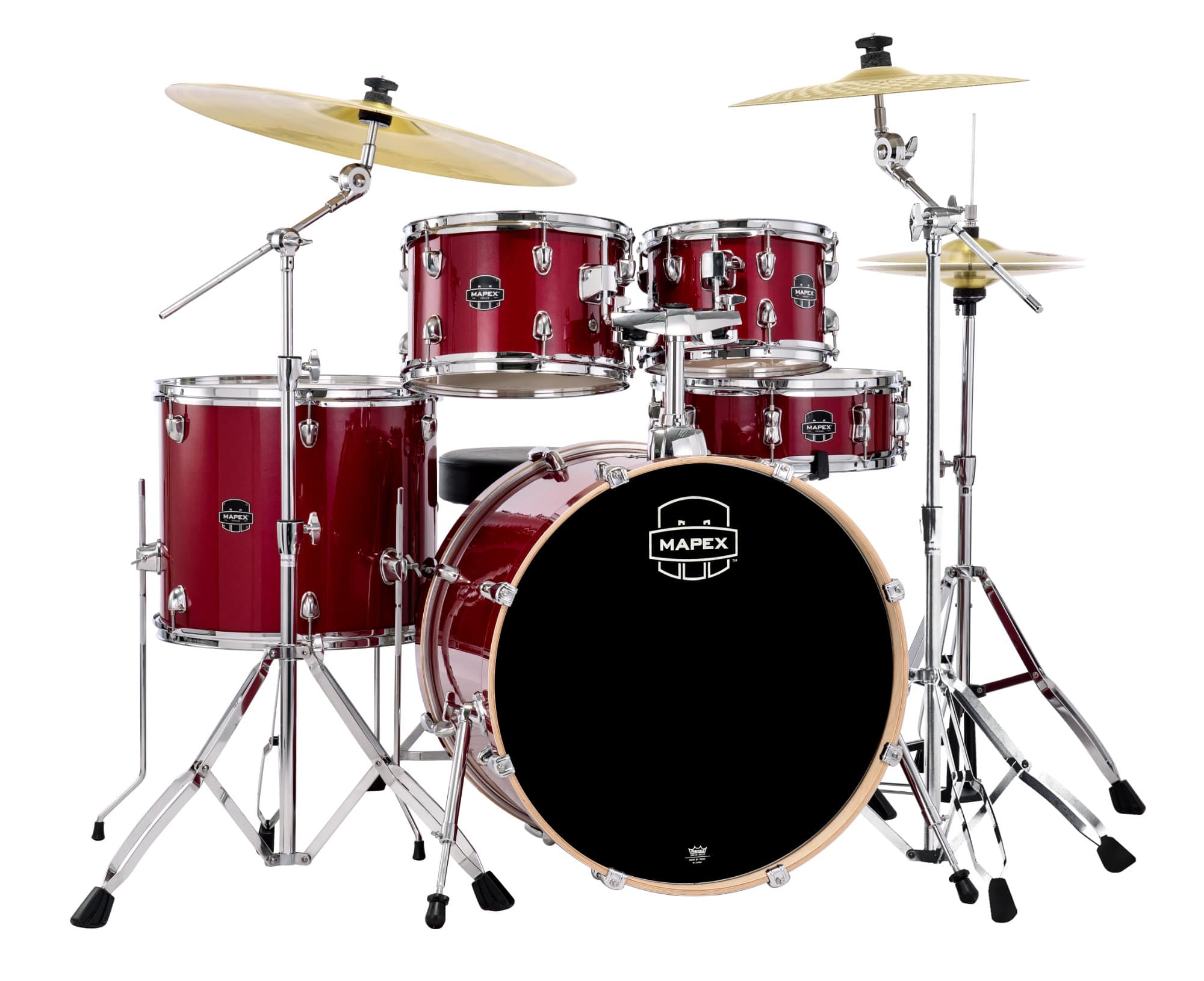 Mapex Venus Stage Drumkit Crimson Red Sparkle