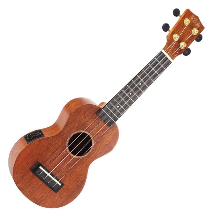 Mahalo Java Serie Sopran-Elektro-Ukulele - Trans Brown  - Retoure (Zustand: sehr gut)