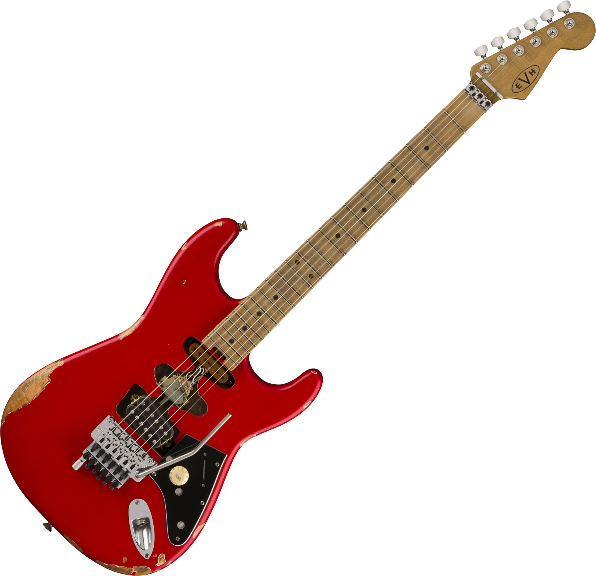 EVH "Frankie" Relic Red E-Gitarre