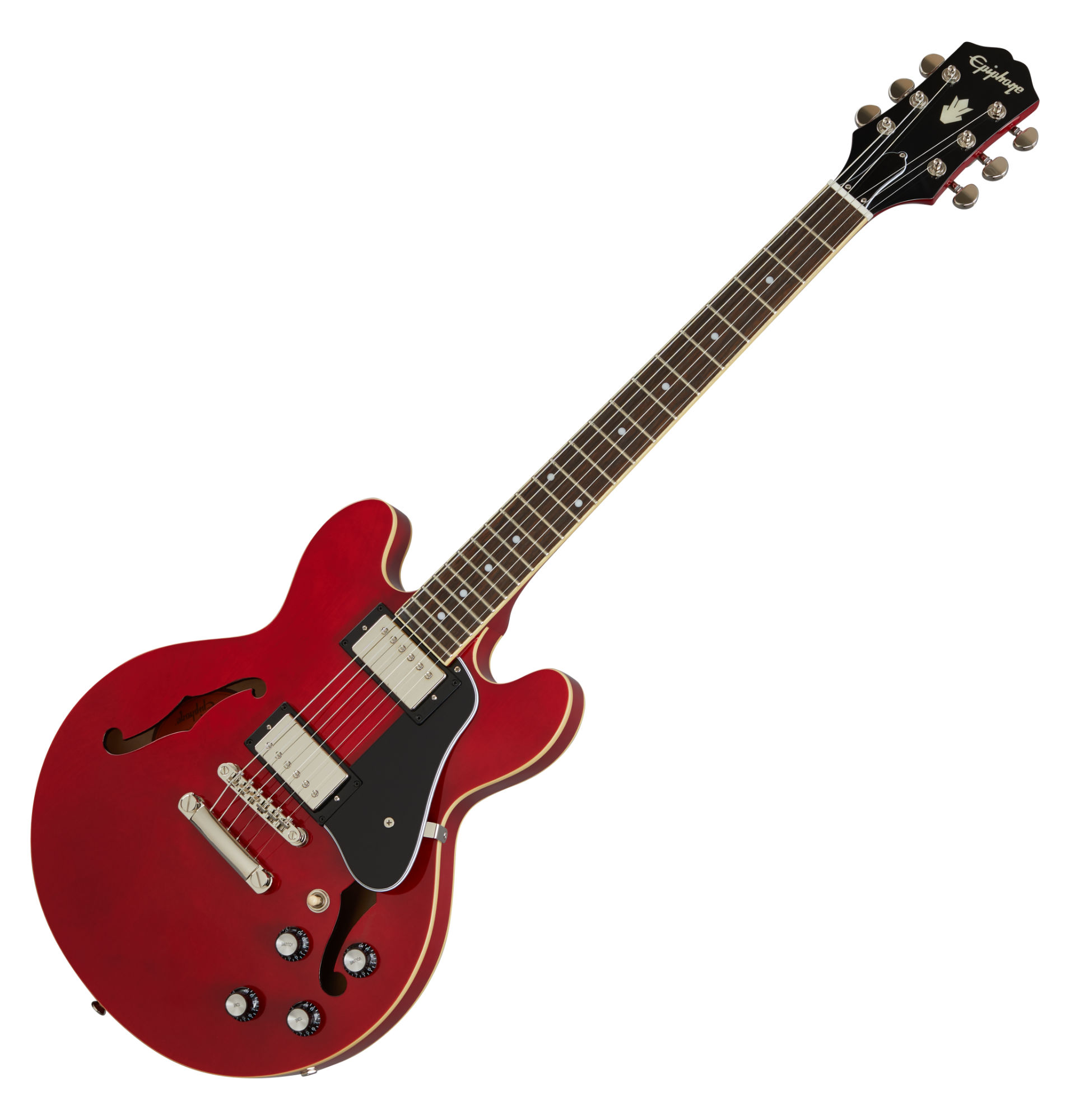 Epiphone ES-339 Cherry  - 1A Showroom Modell (Zustand: wie neu, in OVP)