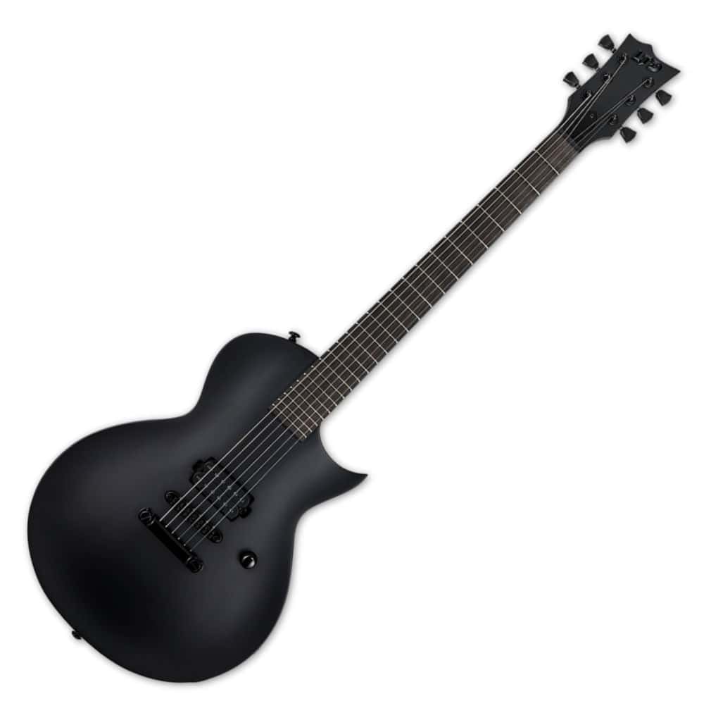 ESP LTD EC-BLACK METAL BLKS Black Satin