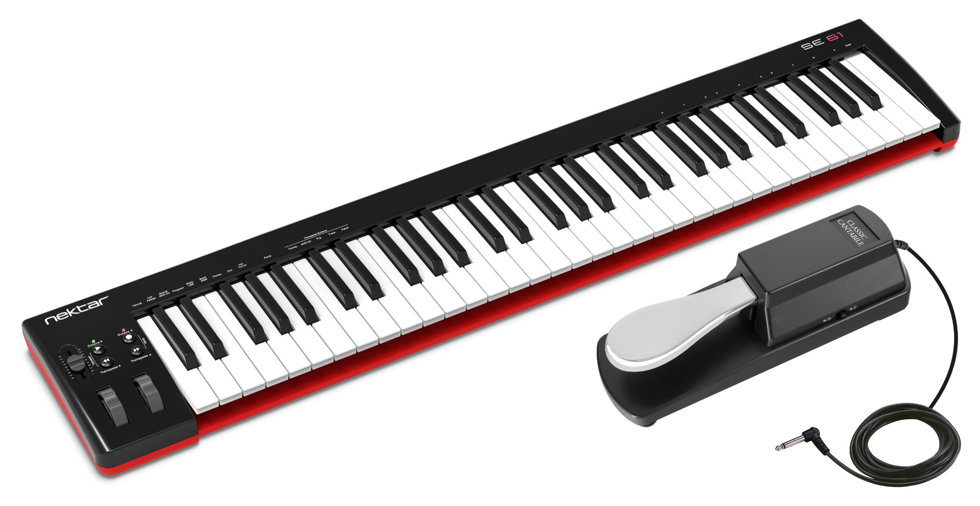 Nektar SE61 USB MIDI Keyboard Controller Set