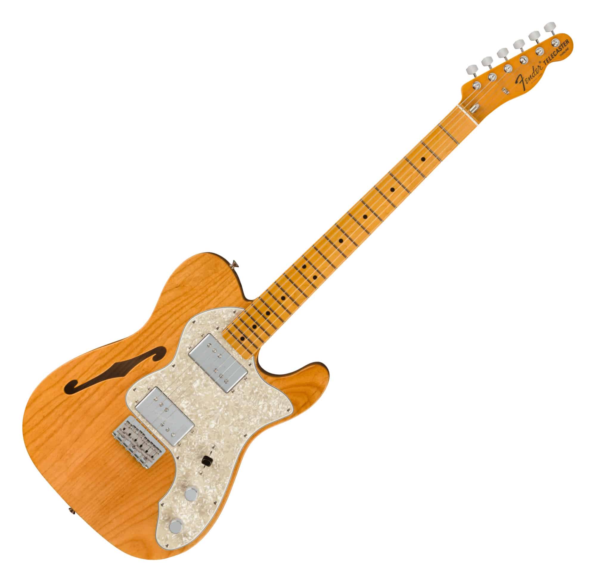 Fender American Vintage II 1972 Telecaster Thinline Aged Natural  - 1A Showroom Modell (Zustand: wie neu, in OVP)