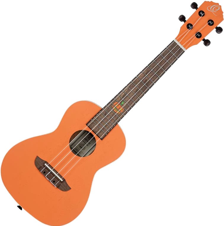 Ortega RUHW Konzert Ukulele Halloween Orange