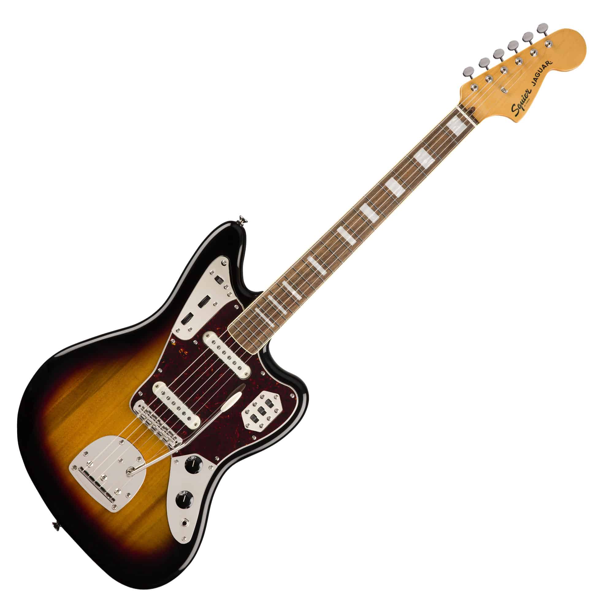 Squier Classic Vibe '70s Jaguar LRL 3-Color Sunburst