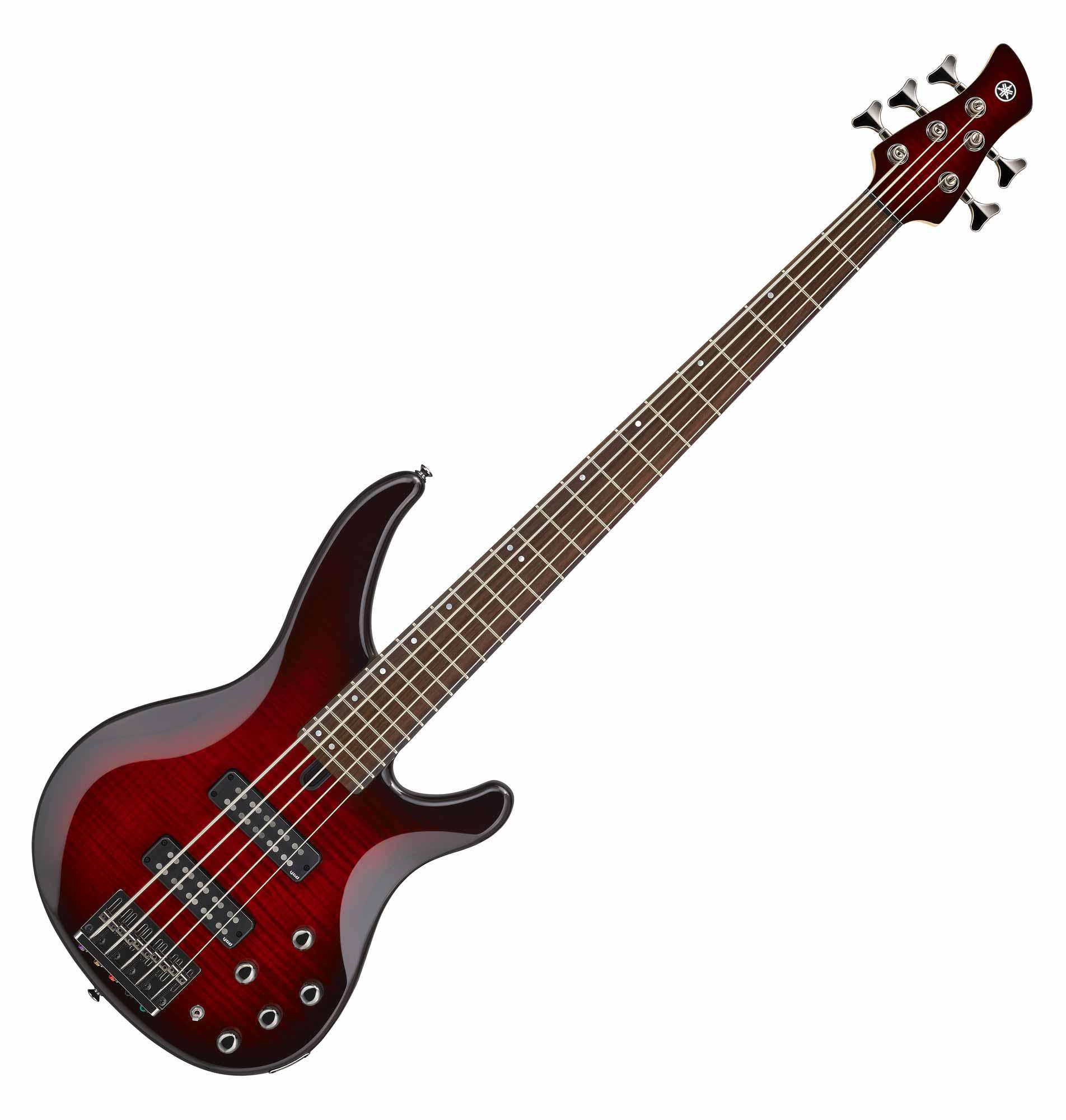 Yamaha TRBX605FM Dark Red Burst