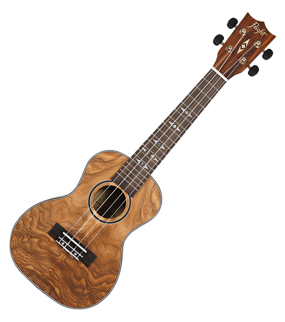 Flight DUC410 Quilted Ash Konzert Ukulele  - Retoure (Zustand: sehr gut)