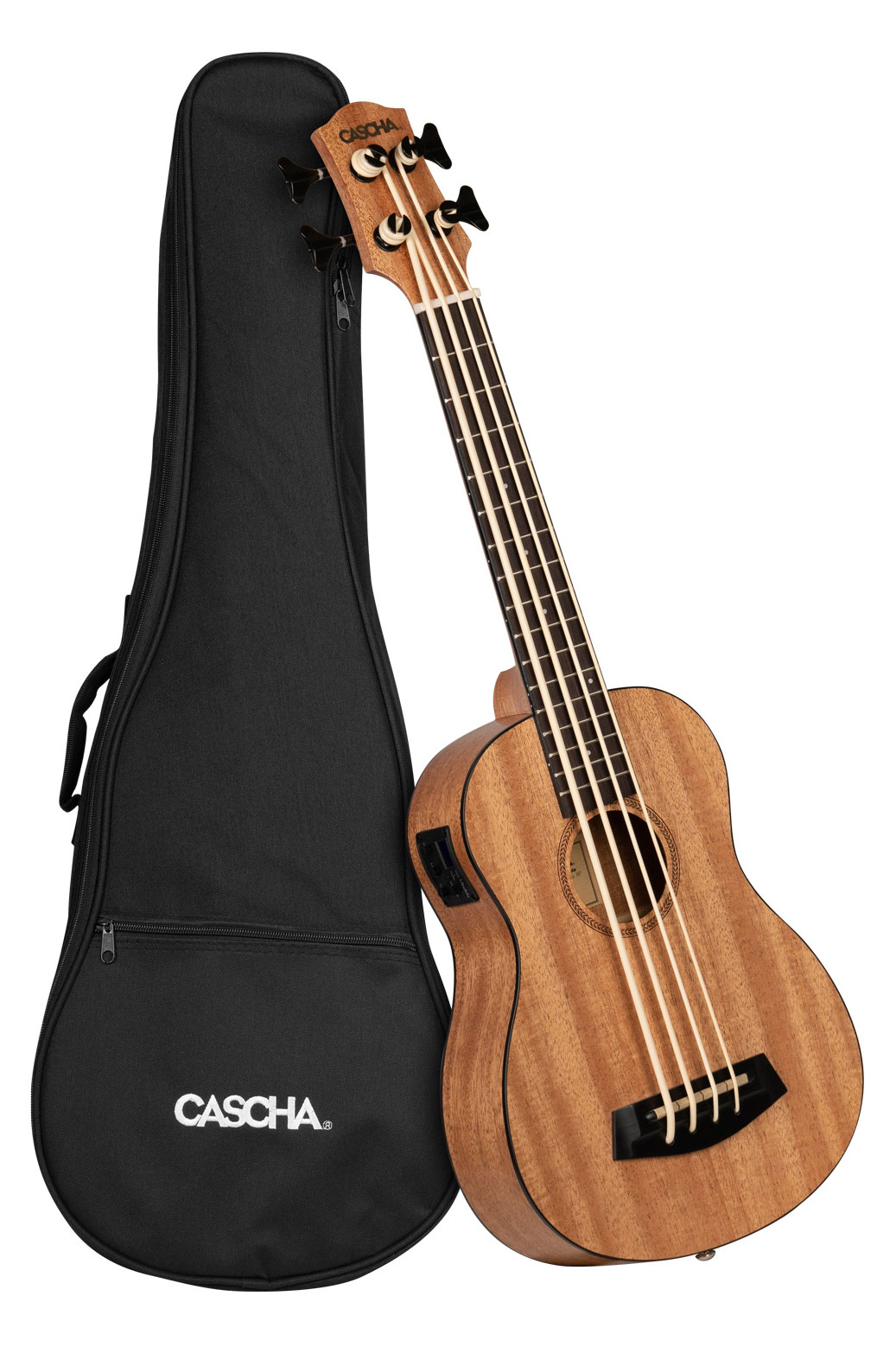 Cascha Bass Mahagoni Ukulele  - Retoure (Zustand: sehr gut)