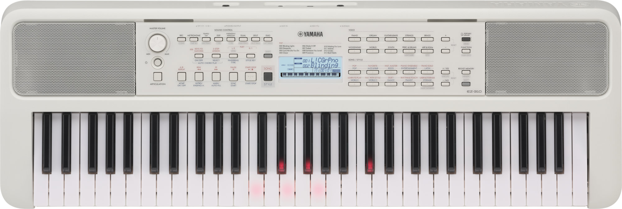 Yamaha EZ-310 Leuchttasten-Keyboard  - Retoure (Zustand: wie neu)