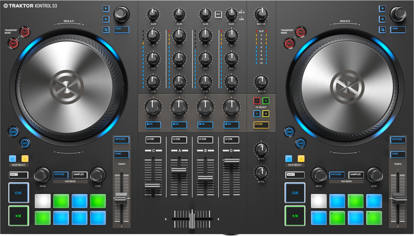 Native Instruments TRAKTOR KONTROL S3  - Retoure (Zustand: gut)