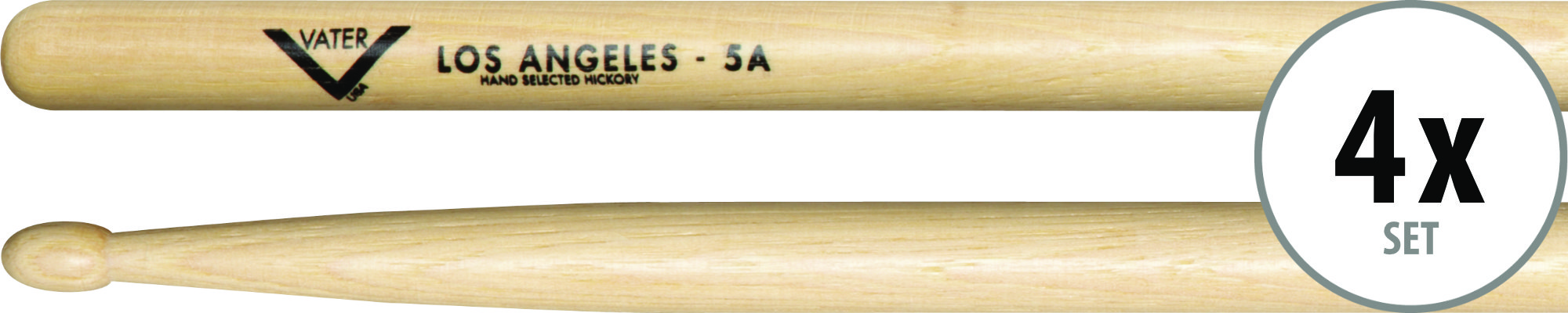 Vater VH5AW Los Angeles 5A Wood 4er Pack