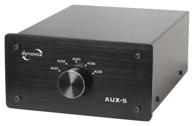 Dynavox AUX-S Eingangsumschalter schwarz