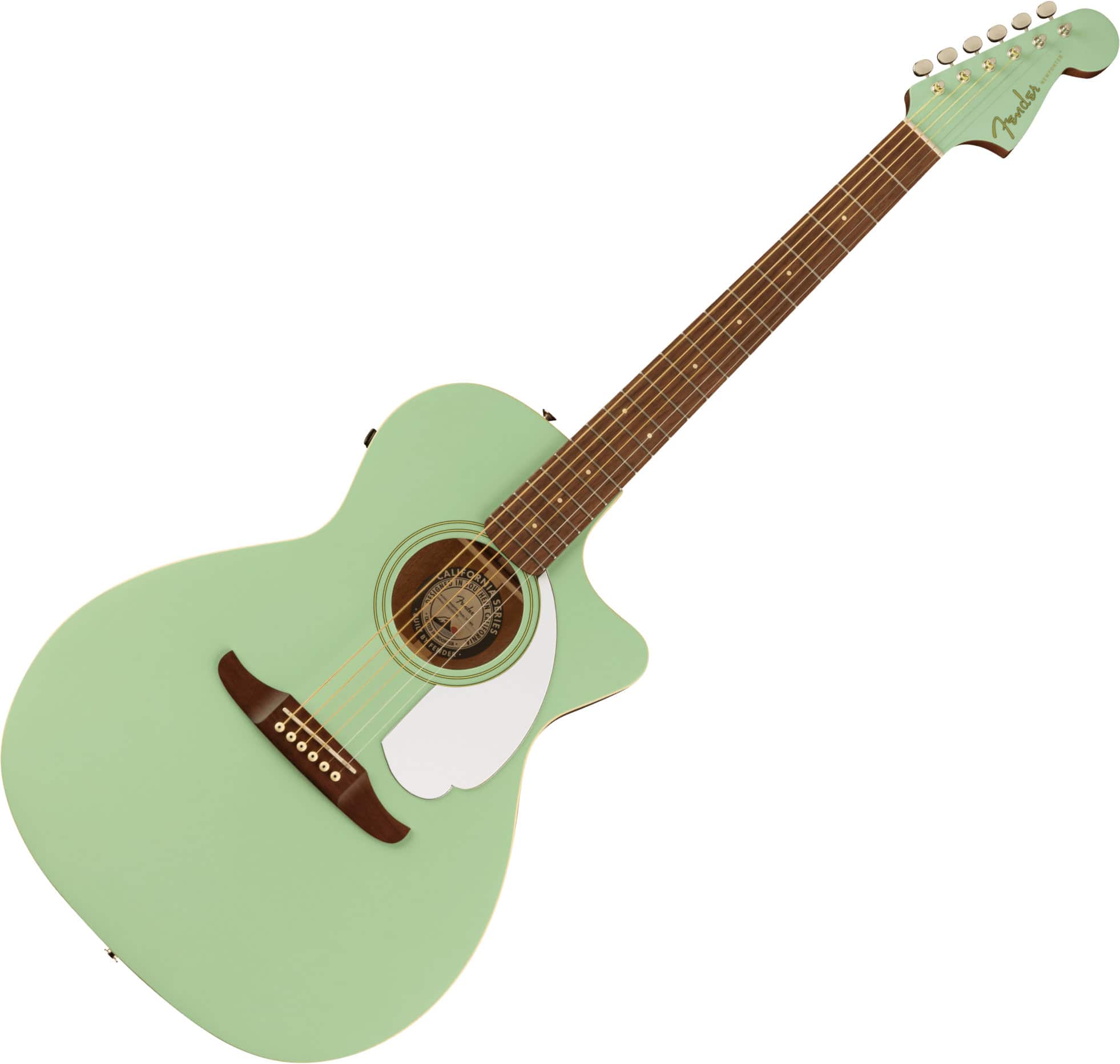 Fender Newporter Player Westerngitarre Surf Green