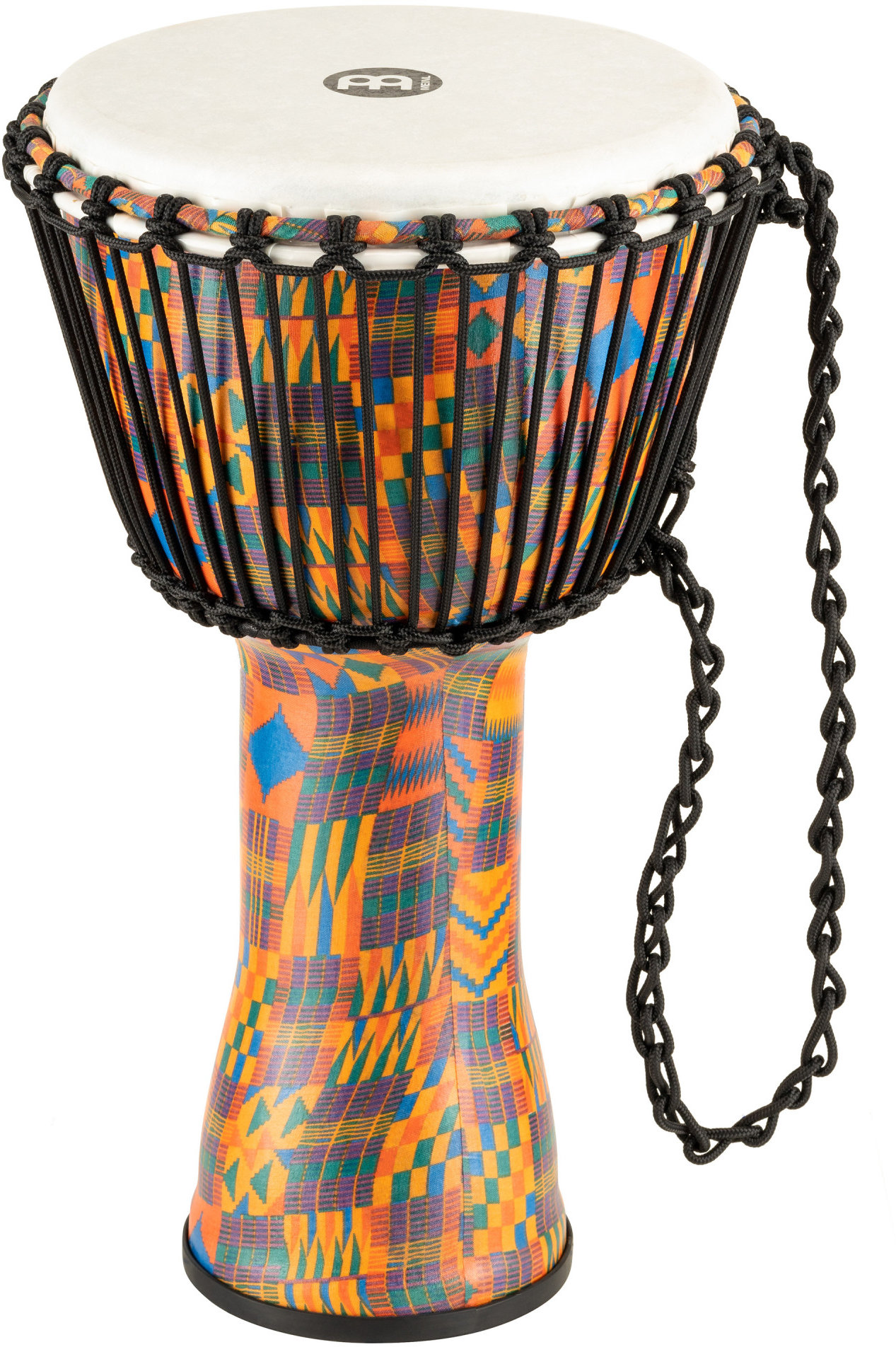 Meinl PADJ2-M-F Travel Series African Djembe 10" Kenyan Quilt