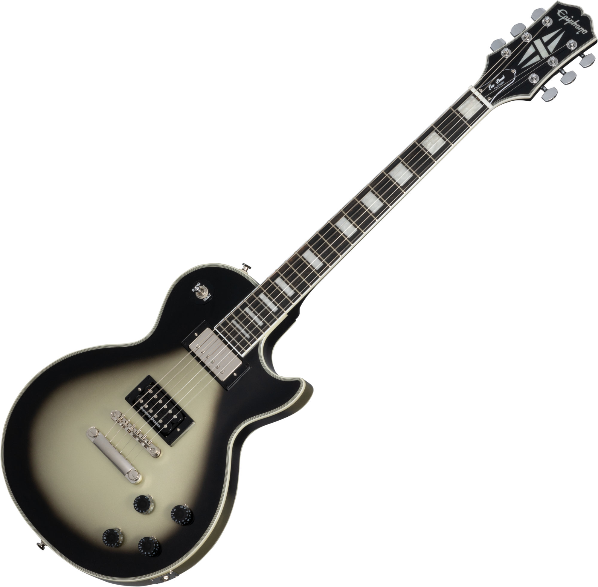 Epiphone Adam Jones Art Collect. Korin Faught's "Sensation" Antique Silverburst