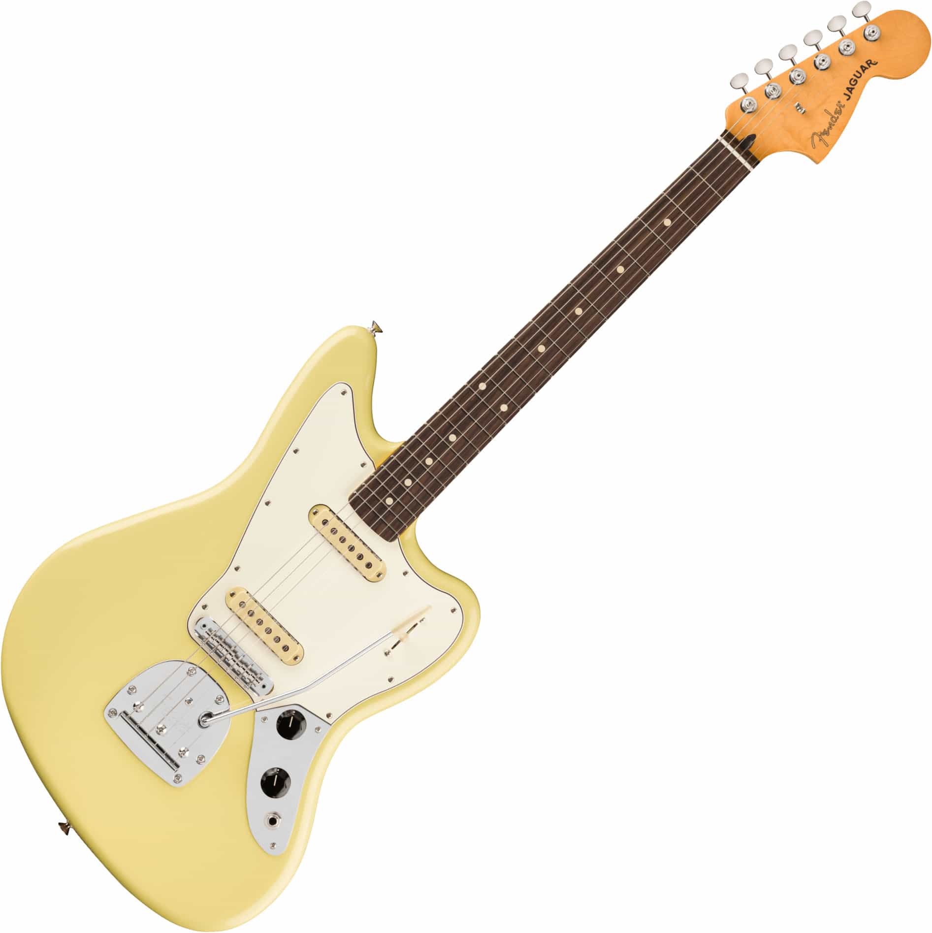 Fender Player II Jaguar Hialeah Yellow  - Retoure (Zustand: sehr gut)