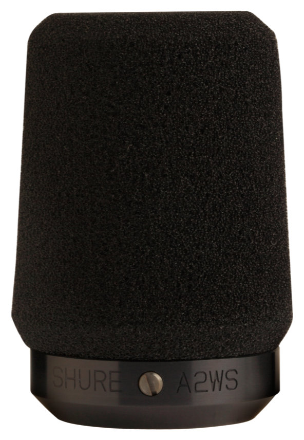 Shure A2WS Windschutz schwarz