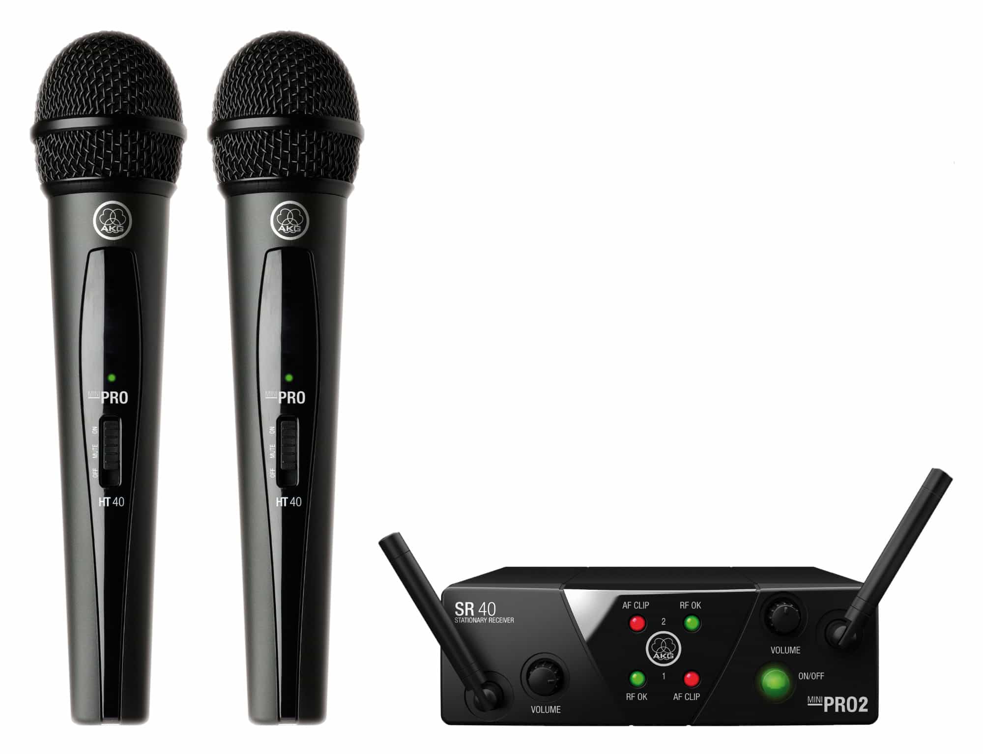 AKG WMS 40 Mini2 Dual Vocal Set  - Retoure (Zustand: sehr gut)