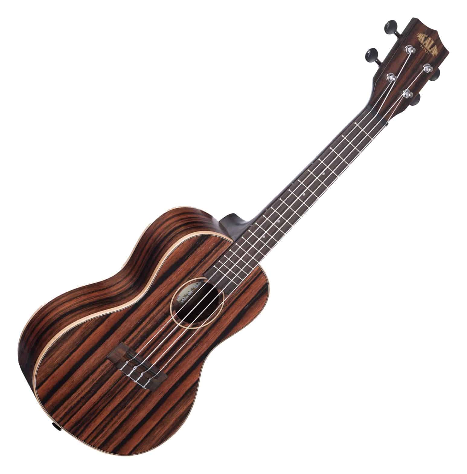 Kala KA-EBY-C Striped Ebony Concert  - 1A Showroom Modell (Zustand: wie neu, in OVP)