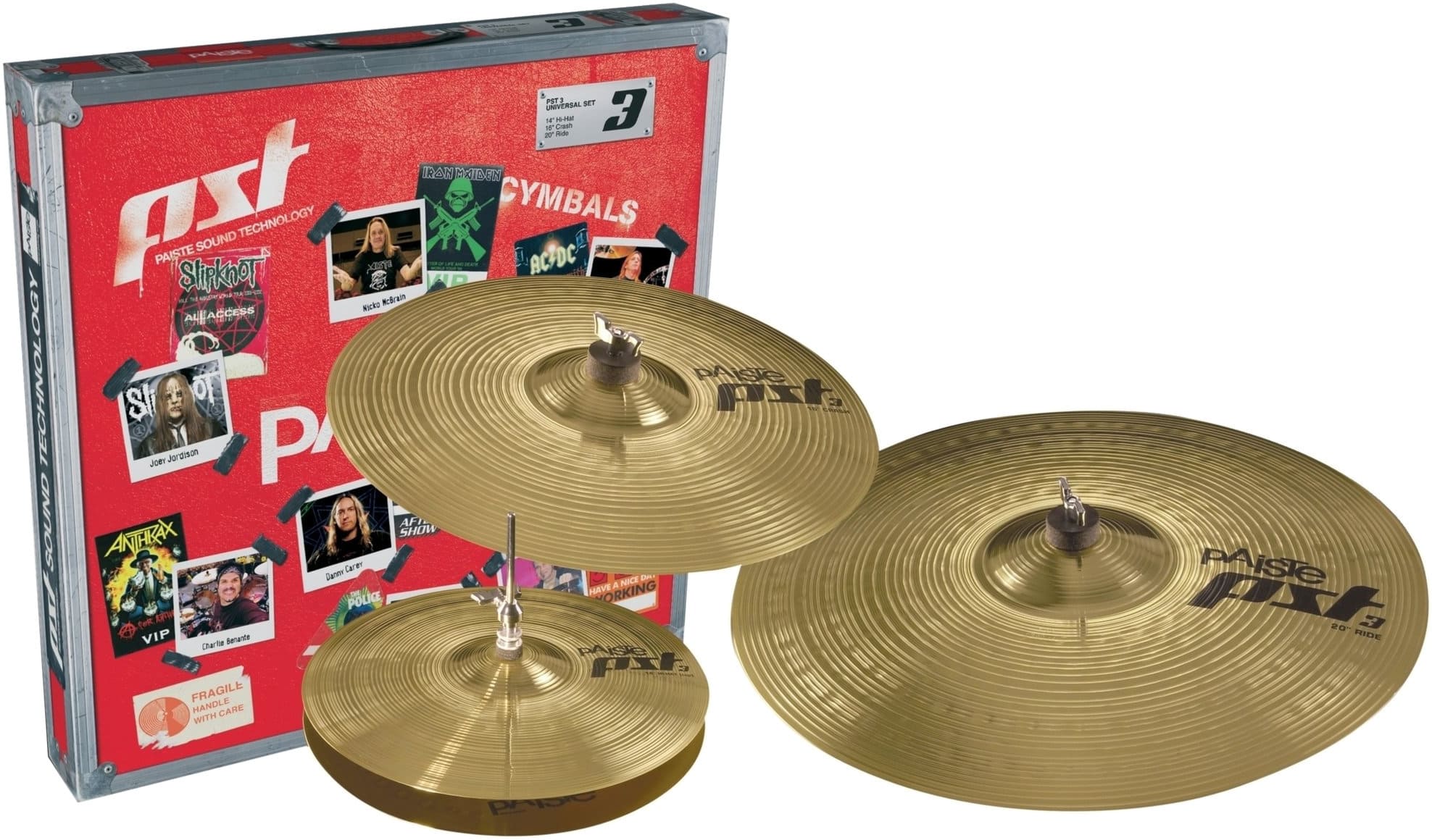 Paiste PST 3 Universal Beckenset