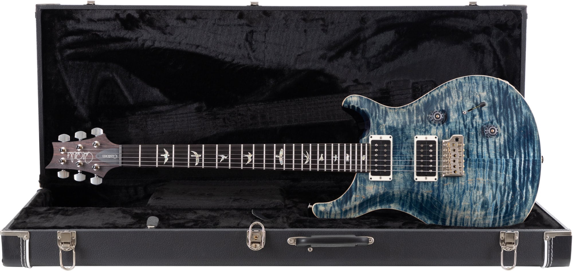 PRS custom24 RoseNeck Limited Whale Blue - ギター