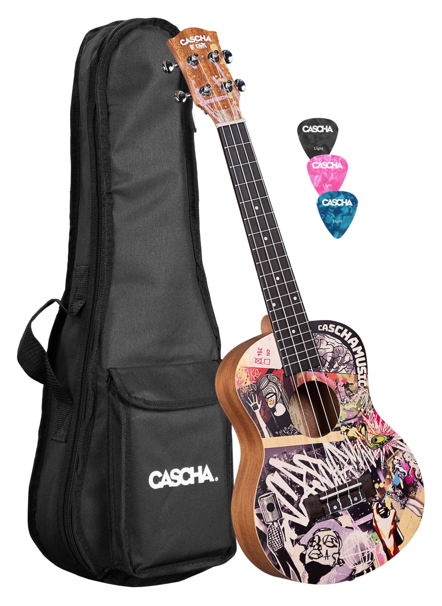 Cascha Art Series Tenor Ukulele Urban