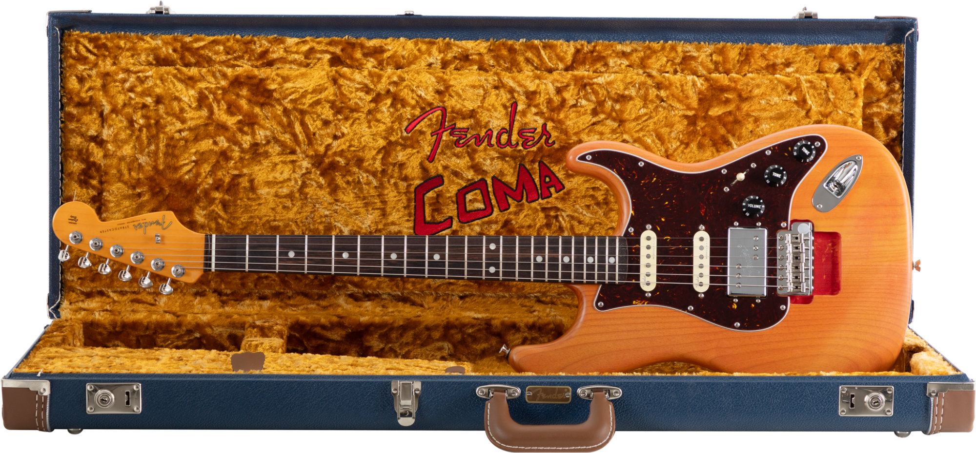 Fender Michael Landau Coma Stratocaster Coma Red  - 1A Showroom Modell (Zustand: wie neu, in OVP)