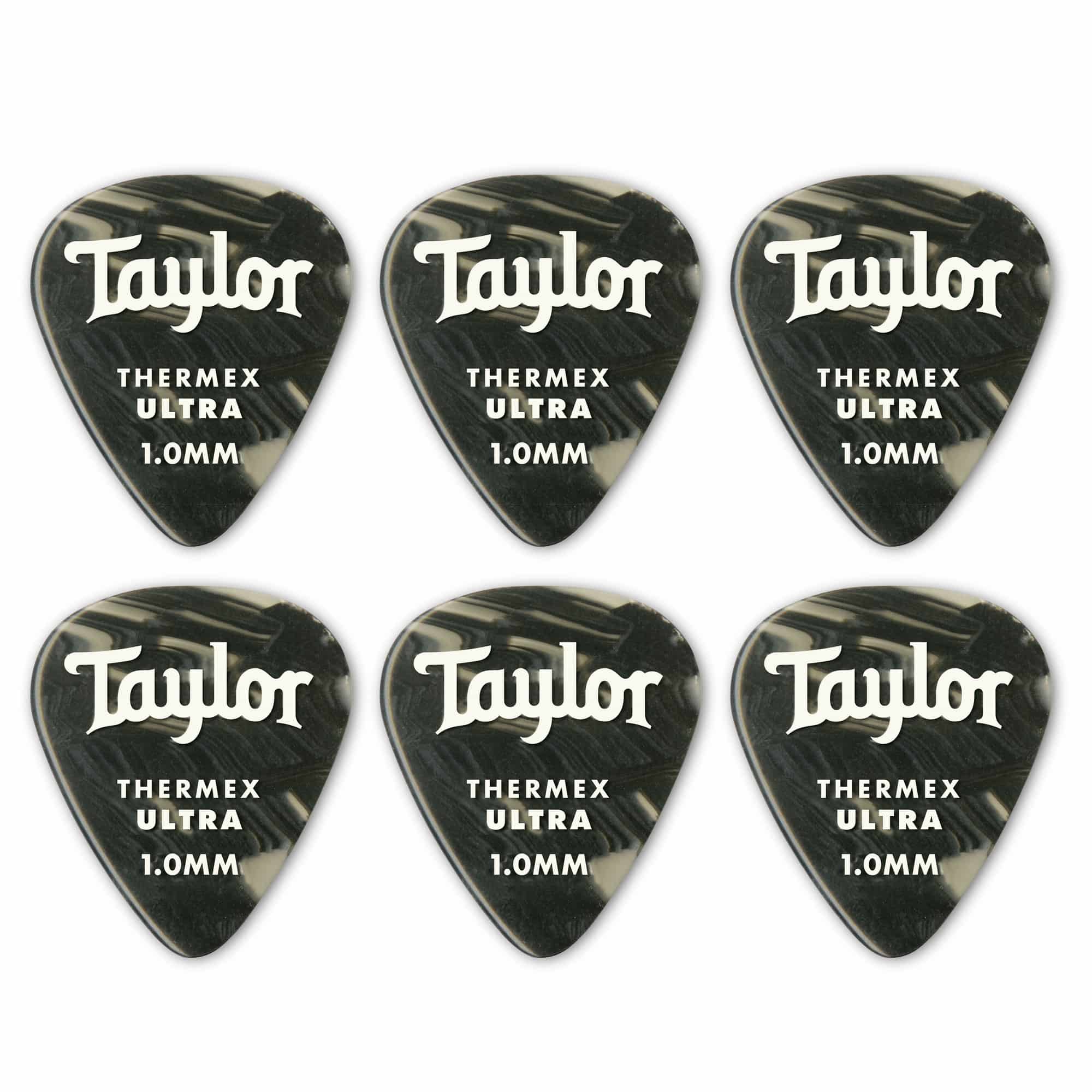 Taylor Thermex 6er Pack UltraPicks Black Onyx 1,00 Premium 351