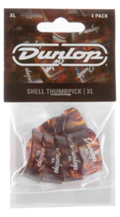 Dunlop 9024P Shell Daumenpicks extra large 4-er Pack