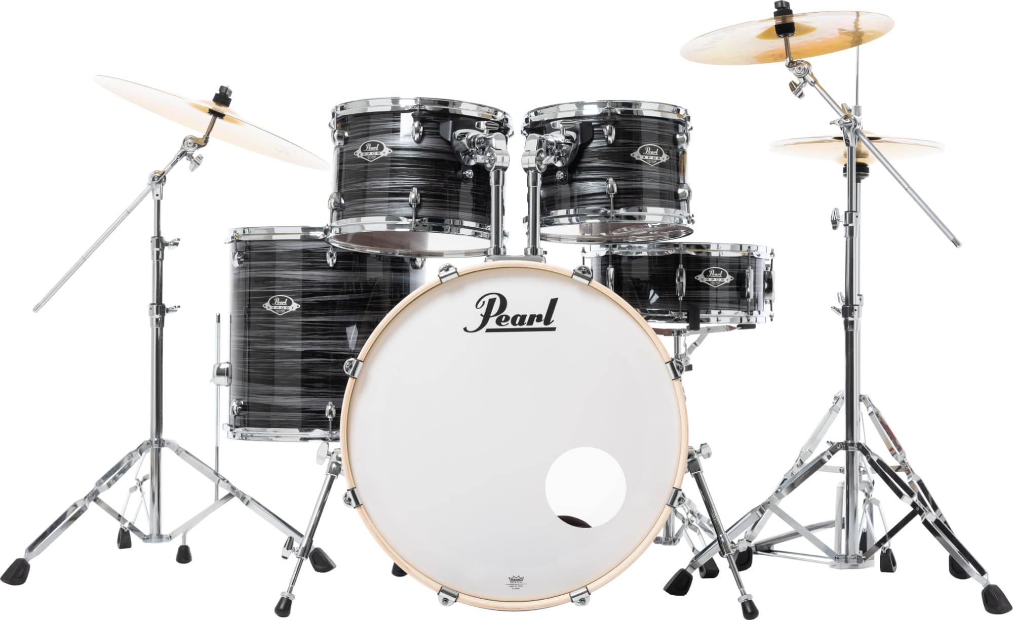 Pearl Export EXX725BR/C778 Drumkit Graphite Silver Twist  - 1A Showroom Modell (Zustand: wie neu, in OVP)