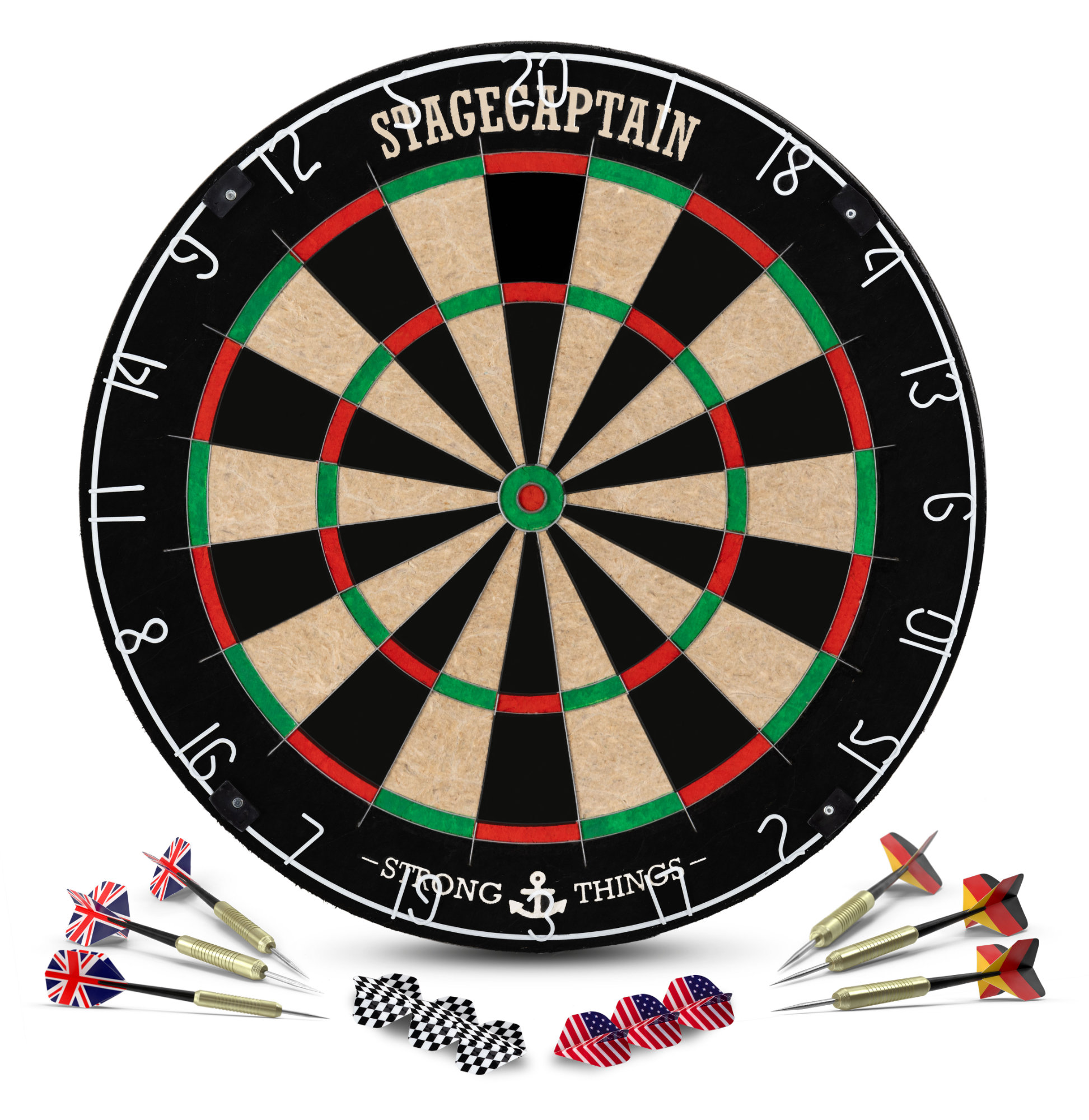 Stagecaptain DBS-1715 BullsEye Pro Dartscheibe  - Retoure (Zustand: sehr gut)