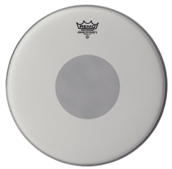 Remo Controlled Sound X Coated Black Dot 14"