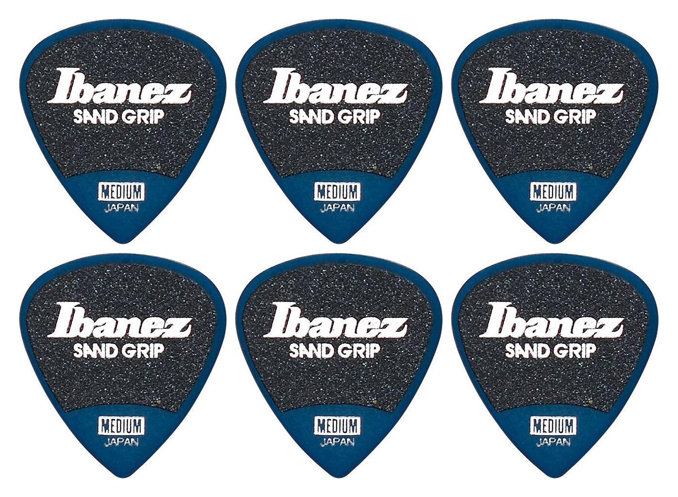 Ibanez PA16MSG-DB Grip Wizard Sand Medium - 6er Pack