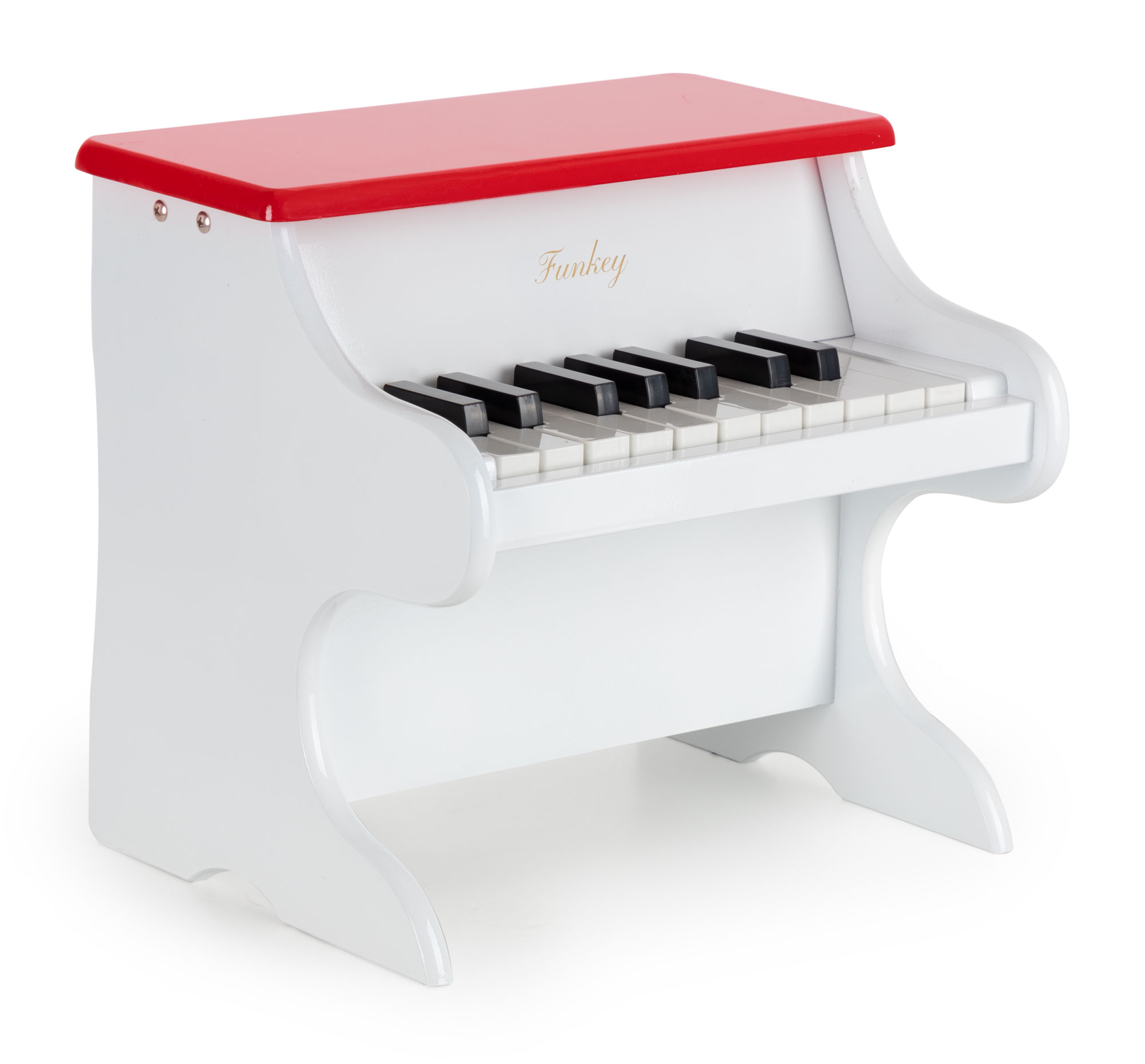 FunKey MP-18 Mini Spielzeug Kinderpiano Weiß  - Retoure (Zustand: gut)