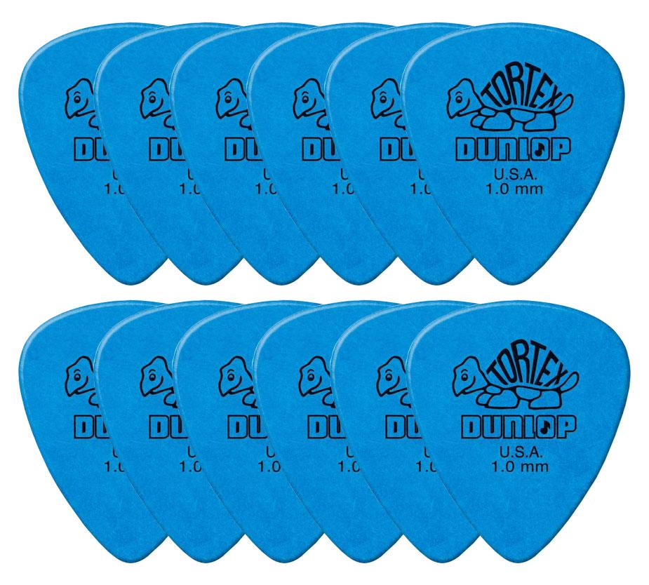 Dunlop Tortex Standard Picks 1,0 mm 12er Player's Pack