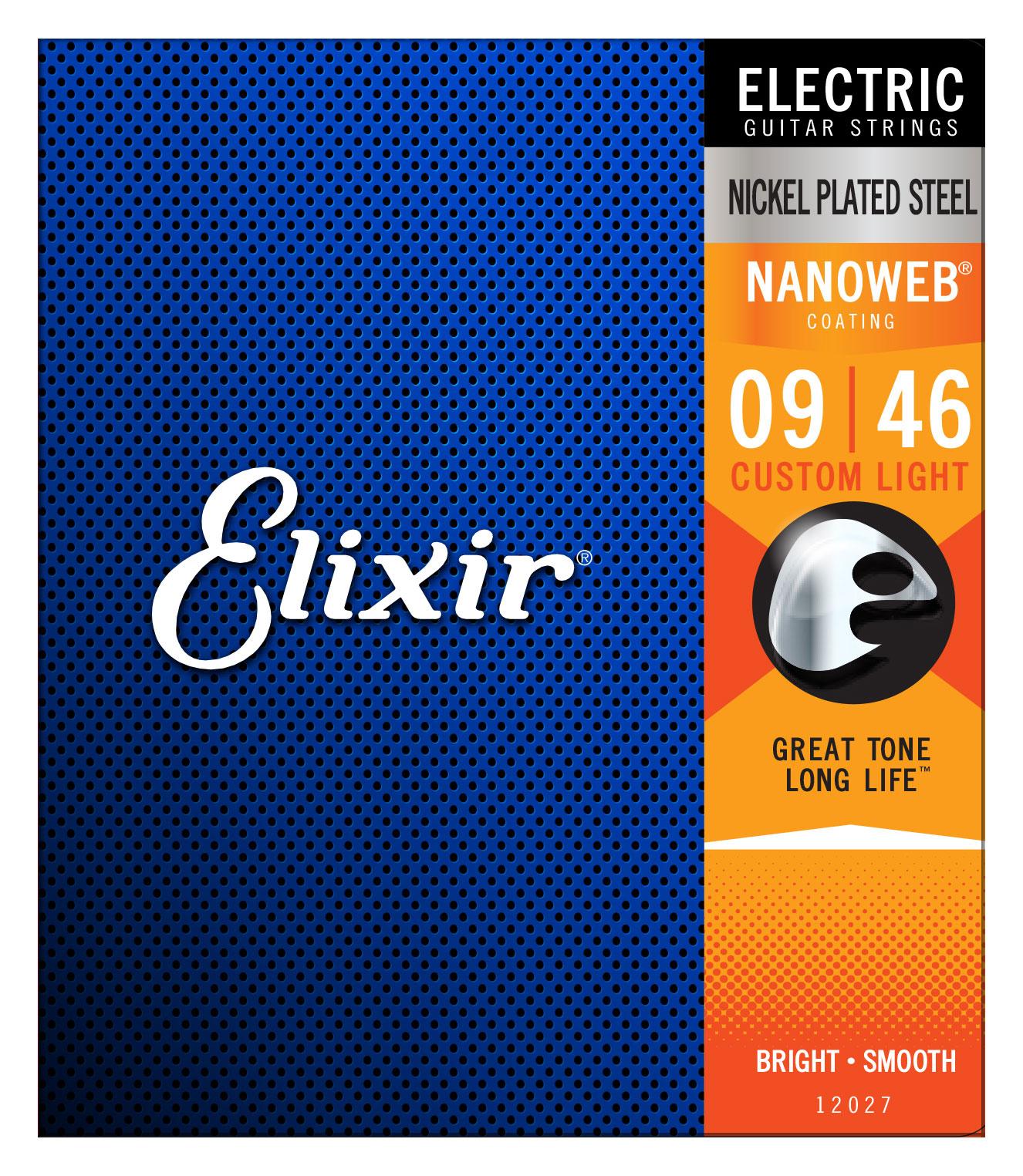 Elixir 12027 Electric Nanoweb Custom Light