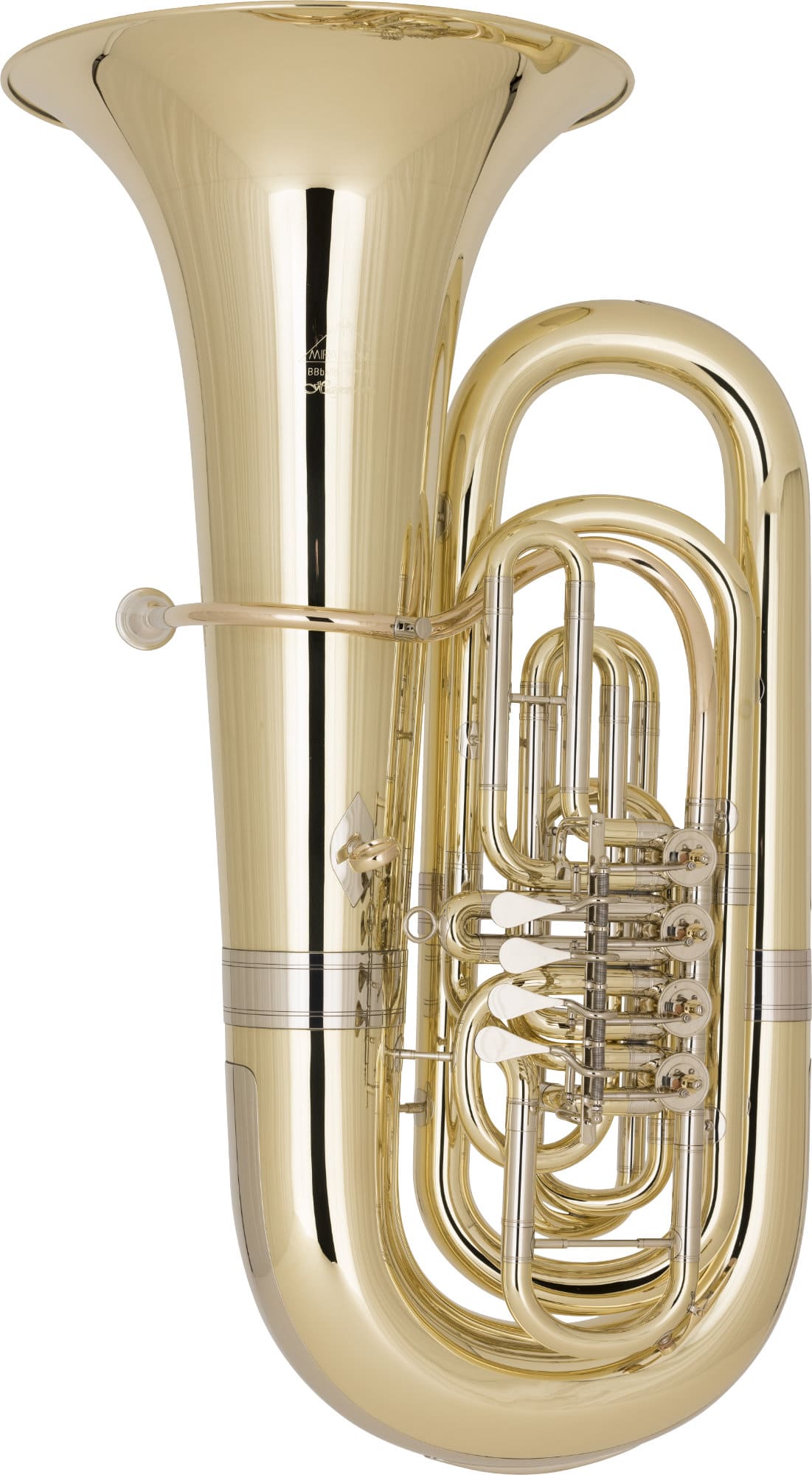 Miraphone Bb-Tuba Modell 495 Hagen Messing