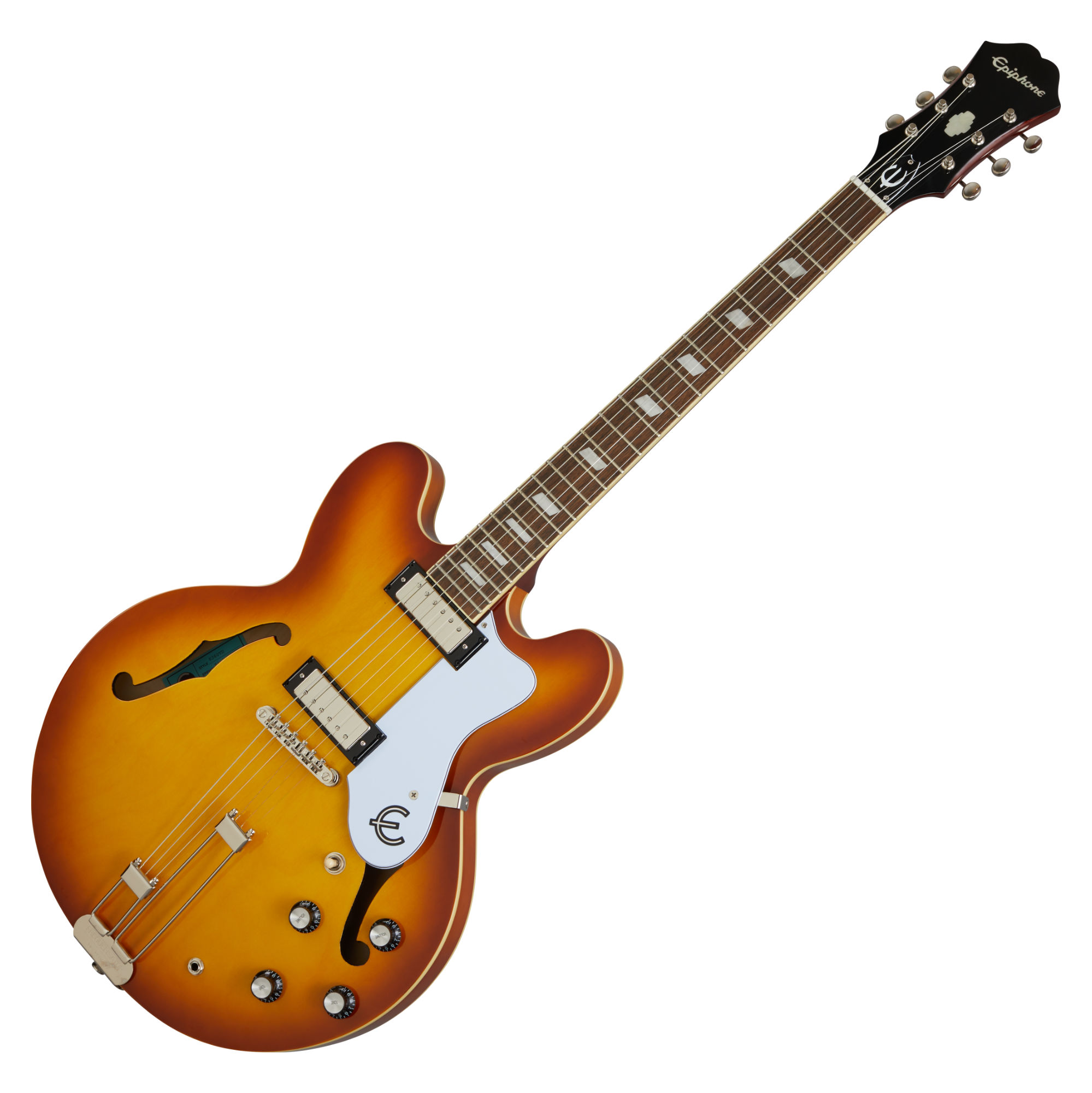 Epiphone Riviera Royal Tan  - 1A Showroom Modell (Zustand: wie neu, in OVP)