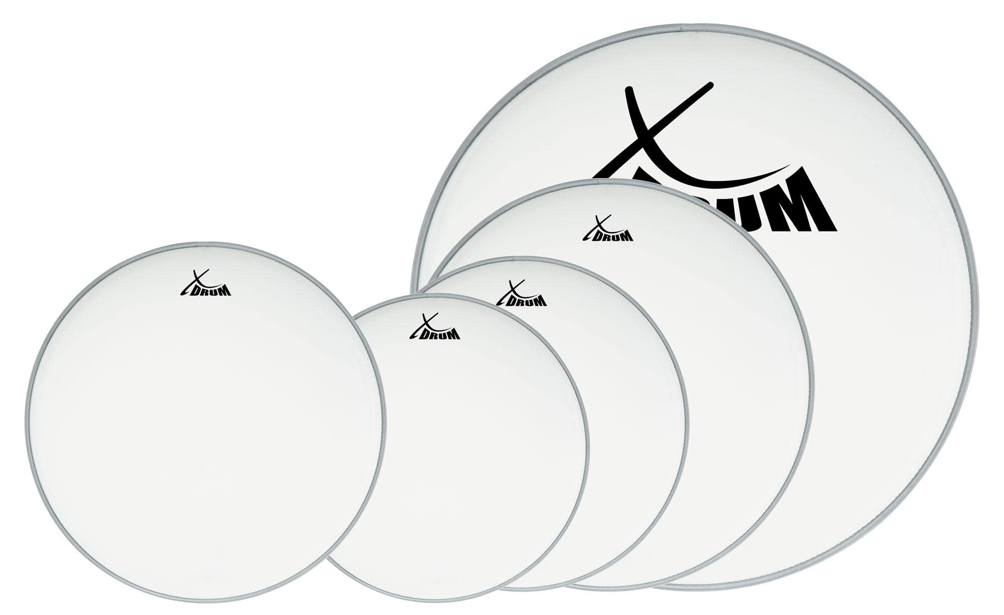 XDrum Coated Fell-Set 12" 13" 16" 22" + 14"