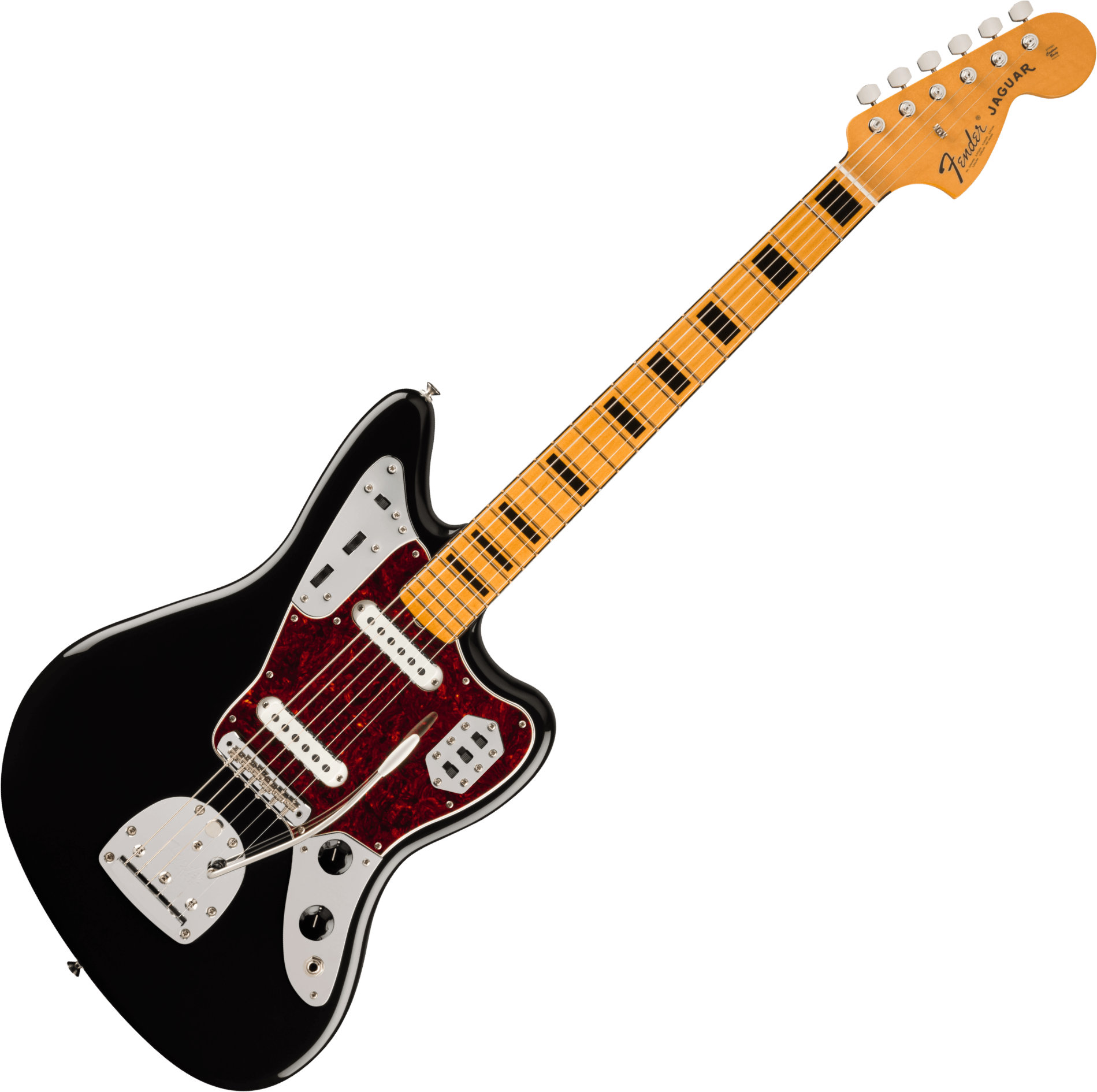 Fender Vintera II 70s Jaguar Black  - Retoure (Zustand: sehr gut)