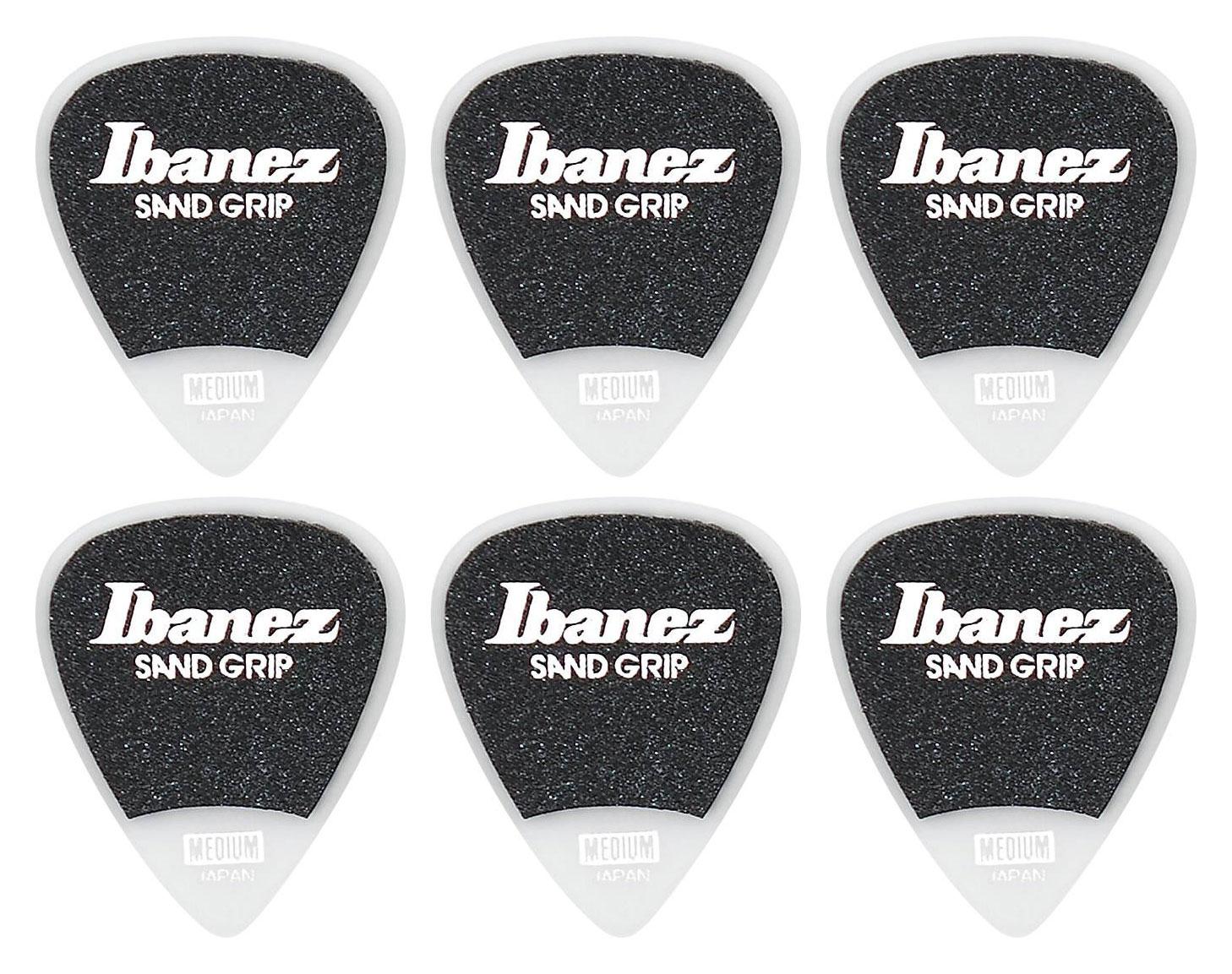 Ibanez PA14MSG-WH Picks Wizard Sand Medium - 6er Pack