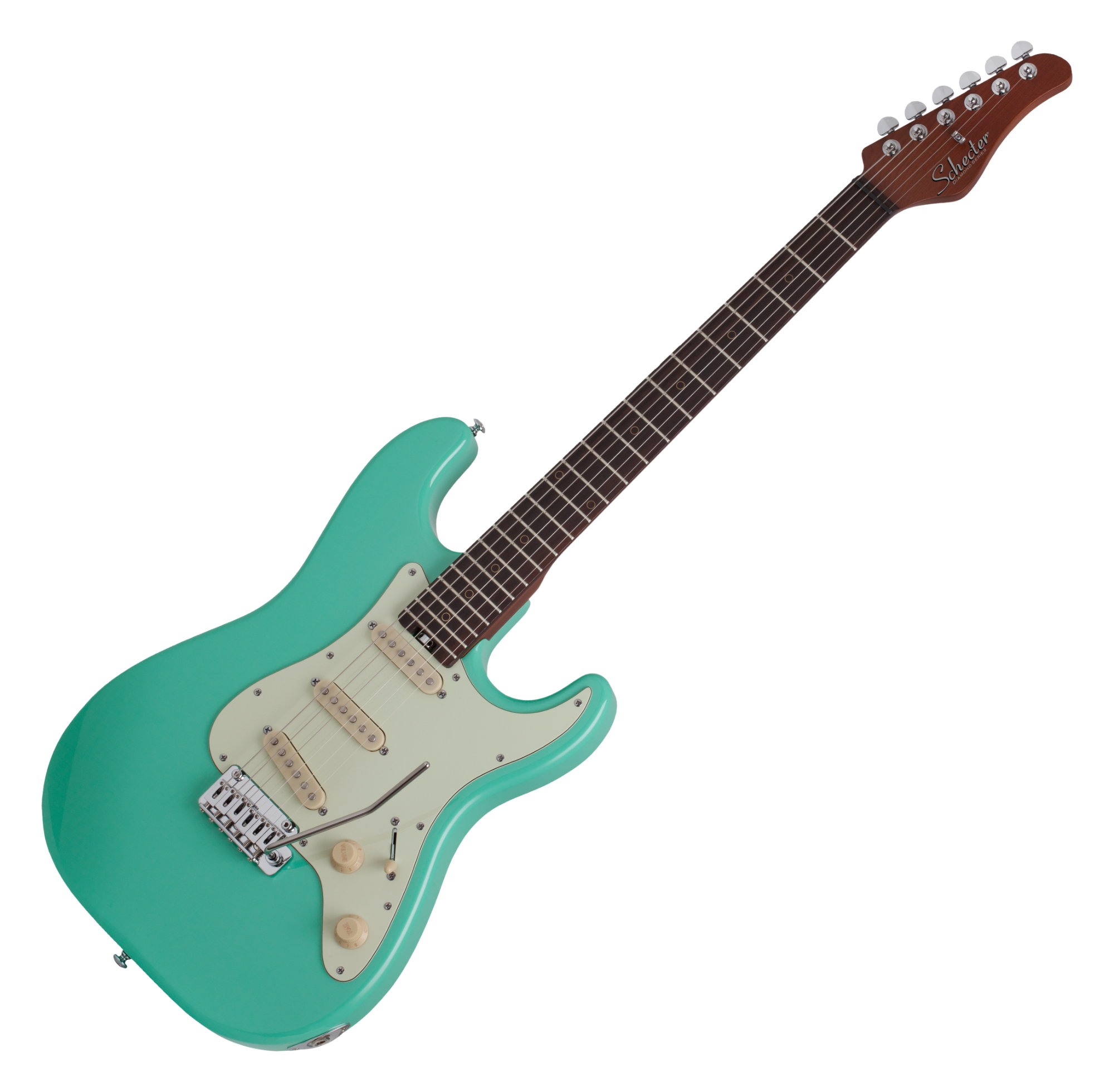 Schecter Nick Johnston Traditional SSS Atomic Green  - Retoure (Zustand: sehr gut)