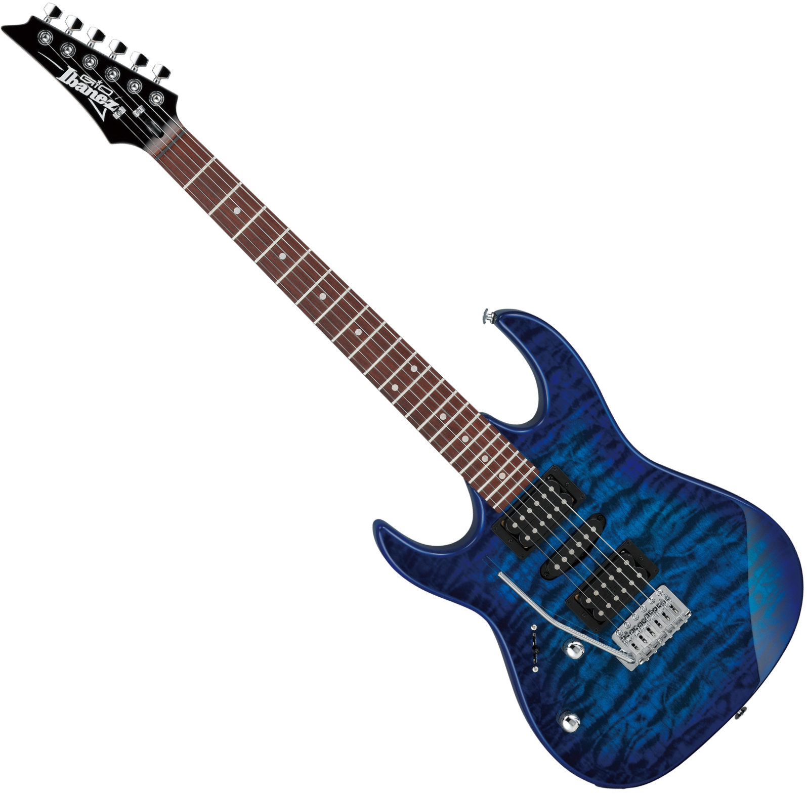 Ibanez GRX70QAL-TBB Transparent Blue Burst