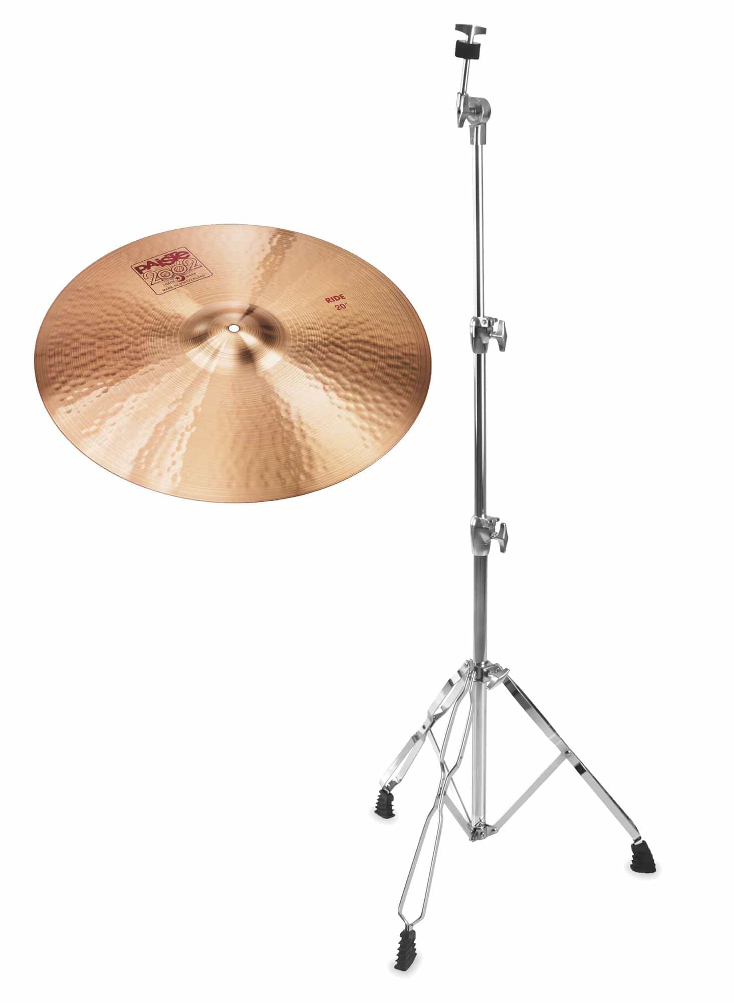 Paiste 2002 20" Ride + gerader Beckenständer SET