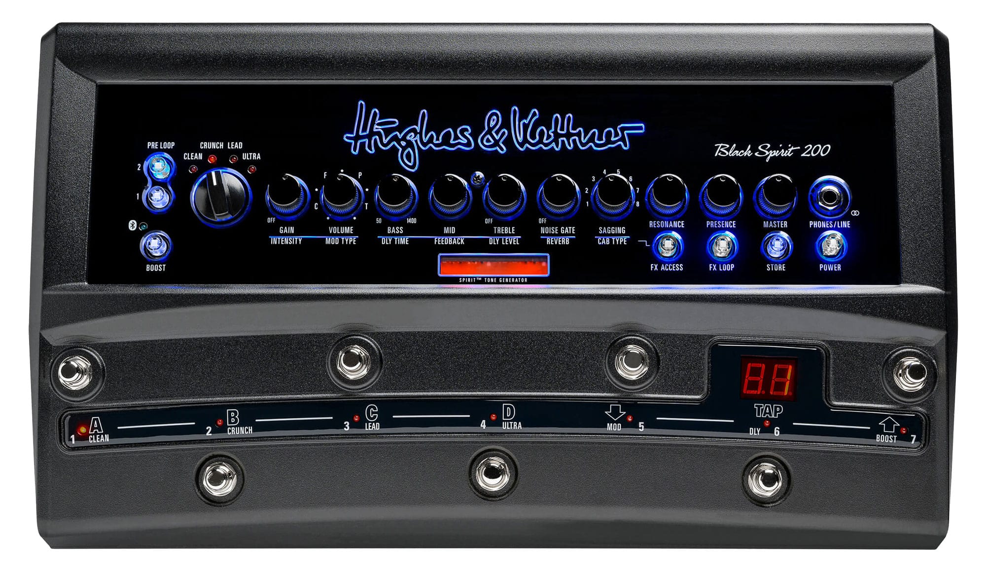 Hughes & Kettner Black Spirit 200 Floor Verstärker  - Retoure (Zustand: sehr gut)