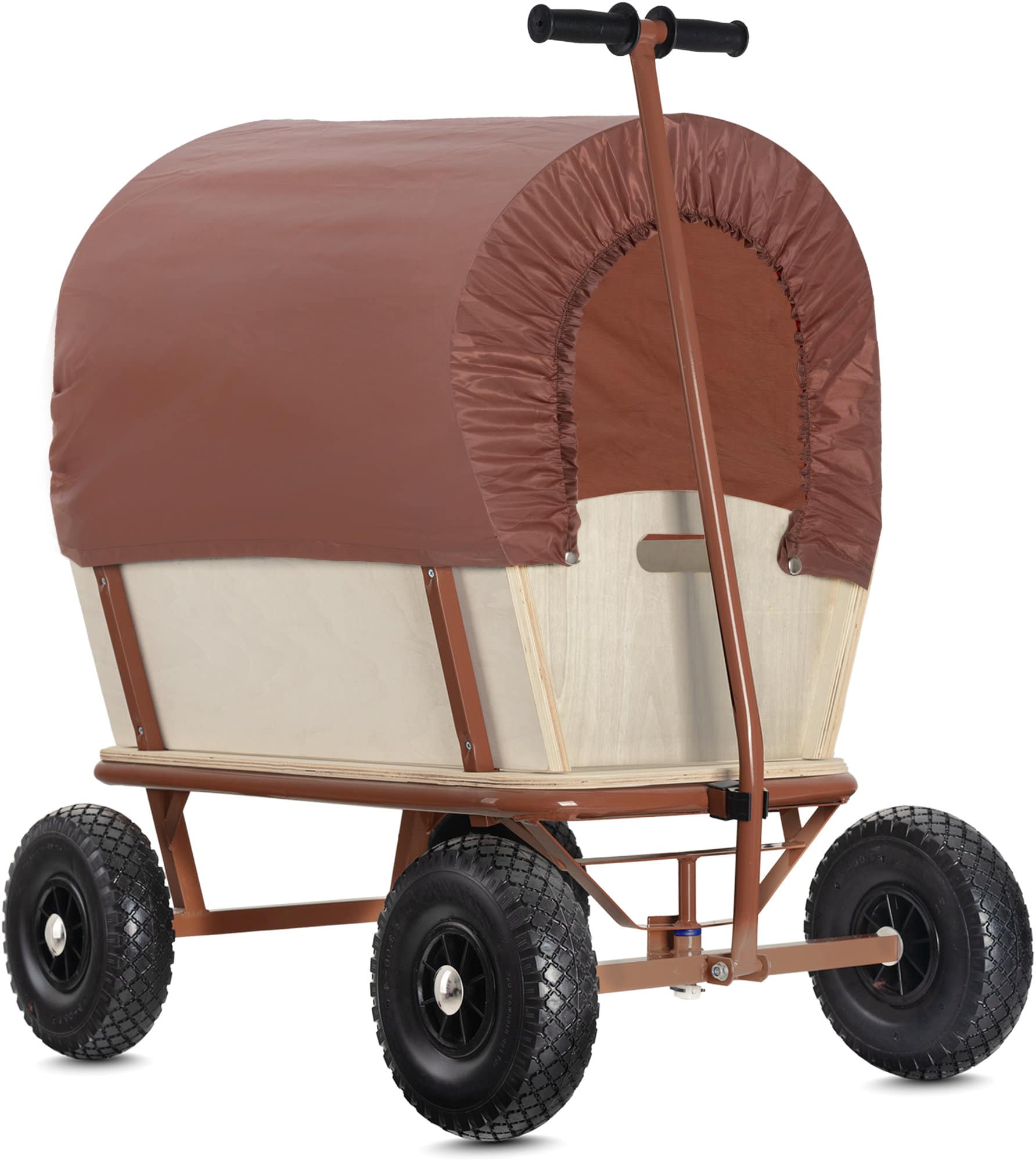 Stagecaptain BW-1812D BN Bollycart Holz-Bollerwagen braun