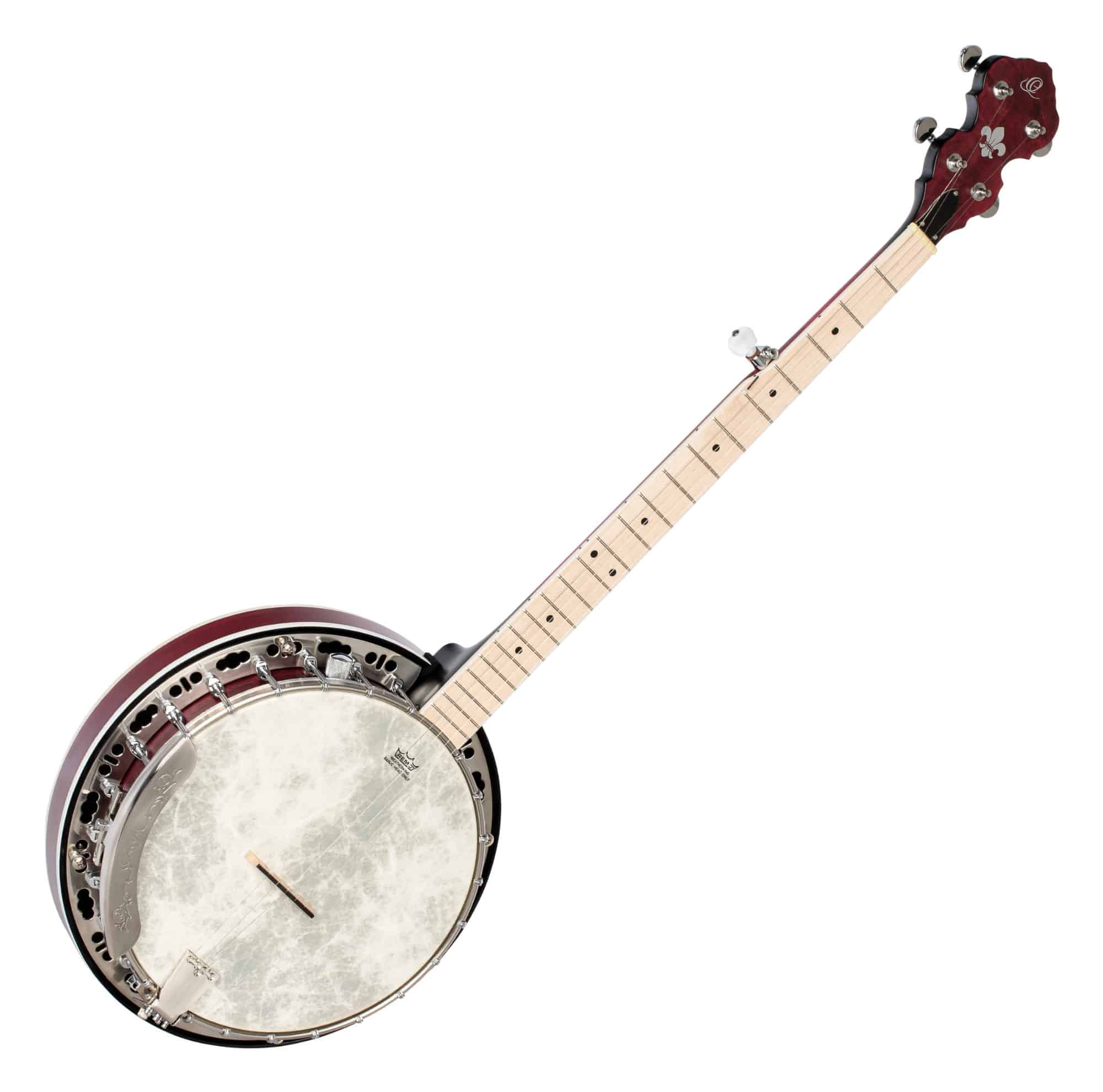 Ortega OBJE400FR 5-String Banjo Fade Red  - Retoure (Zustand: sehr gut)